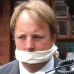 Chesterfields Political leaders Gagged in town centre