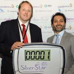 Toby Perkins MP Supports launch of Silver Star Diabetes Challenge