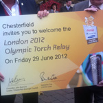 Chesterfield confirmed as part of Olympic Torch route