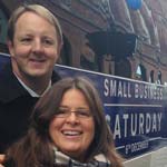 Chesterfield MP Toby Perkins Joins 'Small Business Saturday' Bus Tour in Chesterfield