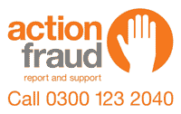 To report a fraud, call Action Fraud on 0300 123 2040 or visit www.actionfraud.police.uk