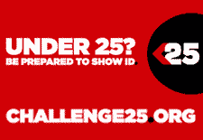 Under the Challenge 25 initiative, people who appear to be under the age of 25 will be asked to show correct photographic ID in order to buy alcoholic drinks.