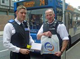 Police Go 'On The Buses' To Keep Residents Safe