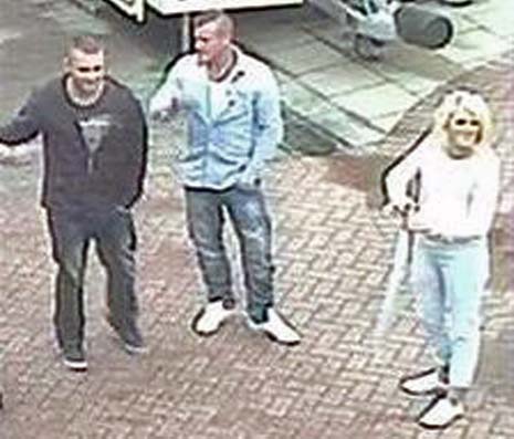 Derbyshire Police officers who are investigating a robbery in Chesterfield, have issued a CCTV image of people they are trying to trace.