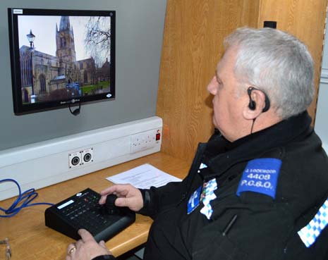 PCSO John Lockwood from the Chesterfield Town Centre Safer Neighbourhood Team said: We have received a number of reports of anti-social behaviour in the town, especially around the area of the Crooked Spire church.
