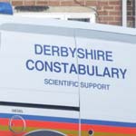 Police at the scene of an assault in Old Whittington