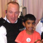 Police Visit Chesterfield Royal Hospital To Cheer Up Poorly Children