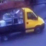 CCTV Image Of Van Following Thefts From House In Clowne