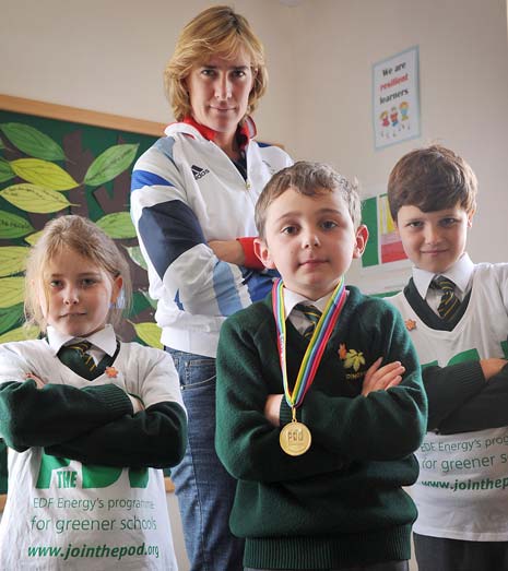 Olympic Gold Medallist Katherine Grainger Backs Derbyshire Schools For Switch Off Fortnight