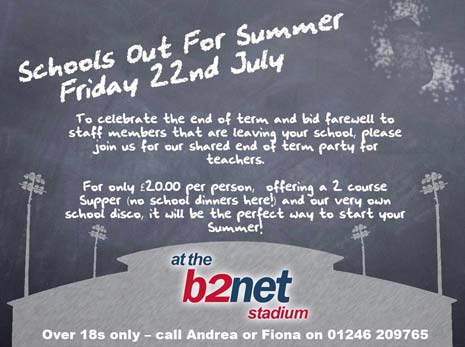 Schools Out for Summer for teachers too at the b2net
