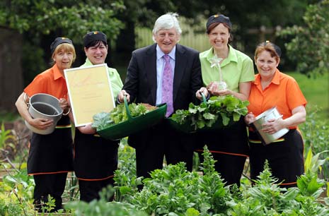 Dinner Winners at Meadows Community School, Old Whittington