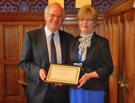 Chesterfield 'Access To HE' Student Receives Award In Westminster