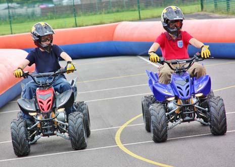 Peppa Pig Doing Zumba And Quad Bikes - Fun Day At Shirebrook Academy