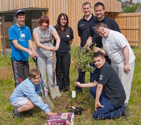 Ashgate Croft School Blossoms With Help From It's Friends