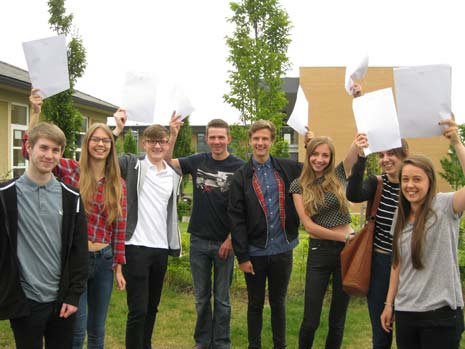 And Netherthorpe students were also celebrating great success in their 'A' level exams as the School's pass rate rose to 97%, meaning that the vast majority of students gained the grades they needed to enter either University or Apprenticeships.