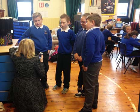 Having begun the scheme, the children are excited and thrilled that the idea has captured so much interest. Talking to a group of them in the classroom, it's clear that they remain very sad about events in France