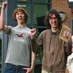 The Future's Bright as Chesterfields students receive their A level results today