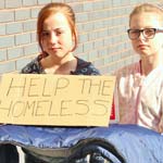Pupils & Staff Bed Down Outdoors After Homeless Plight Shock