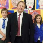 Old Hall School Grilling For Chesterfield MP Toby Perkins
