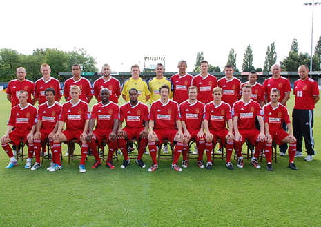 Alfreton Town Squad 2011-2012