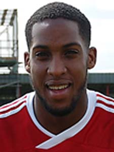 Anton Brown who exited last Saturday's 1-1 home draw with Braintree Town after just eight minutes after feeling his calf pop