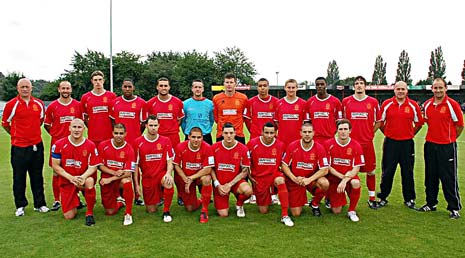 Alfreton Town FC Team Picture 2010 - 2011