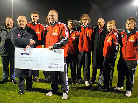 Alfreton Town FC Receive £35,000 Grant For Outstanding Work In The Community