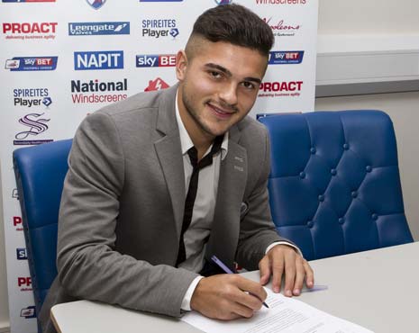Chesterfield midfielder Sam Morsy has signed a contract extension following an impressive first season at the club which saw him win the Player of the Year award.