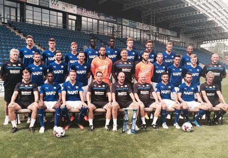 After the team photo was taken, Cook told The Chesterfield Post that he was looking forward to the season ahead