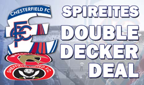 Spireites Double Decker Derby Deal