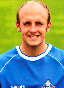 Ernie Cooksey, one of Oldham's former players, who died tragically in July '08 at the age of 28