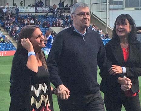 This chance coincided with an eighth minute applause for Spireites record goal-scorer and dementia sufferer Ernie Moss, for the whom the day had been named in honour to raise money and awareness for his illness.