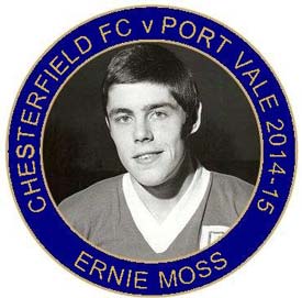 'Ernie Moss Day' will be celebrated this coming Saturday (Jan 10th), when Chesterfield face another of the legendary striker's former clubs, Port Vale.