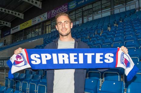 Gary Liddle joins the Spireites from Bradford City for an undisclosed fee, signing a long-term contract.