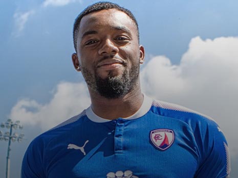 Striker Gozie Ugwu has agreed to become Chesterfield's latest signing, subject to passing a medical, penning a two-year contract after leaving non-league Woking.