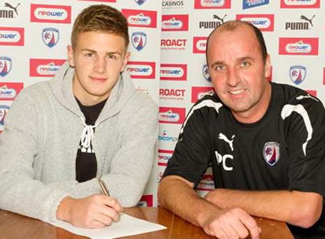 Graduate of the Chesterfield FC Youth Team, Jack Broadhead has now signed his first professional contract at Chesterfield, it's been confirmed today.