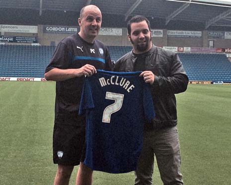 After meeting manager Paul Cook, and being presented with a personalised shirt, Jesse McClure took time out to speak with The Chesterfield Post