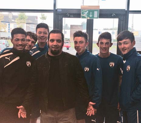 Jesse meets some of the CFC Development Squad