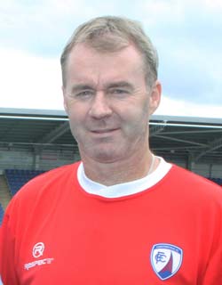 Chesterfield FC manager, John Sheridan