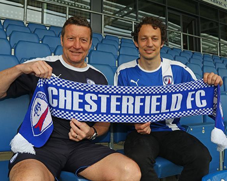 Chesterfield FC have made their first signing of the summer, securing the signature of Kristian Dennis, who has been a prolific striker at National League level.