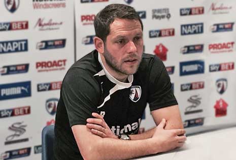 Chesterfield FC's Assistant Manager, Leam Richardson, said with ten games left, eyes remain firmly on the top six