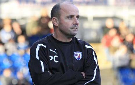 Paul Cook - in what looks likely to be his last game in charge of the Spireites - made two changes from Thursday's side, with keeper Tommy Lee injured, emergency loan signing from Huddersfield Joe Murphy replaced him and Ollie Banks swapped a place on the bench with Dan Gardner in an otherwise unchanged squad. 