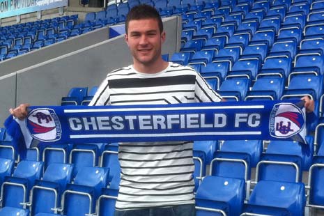 Chesterfield Football Club has announced this afternoon that Goalkeeper Richard O'Donnell has joined Blue Square Premier League strugglers Stockport County on loan for a month.