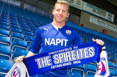 Chesterfield FC's Ritchie Humphreys has certainly had an eventful 2013.