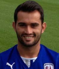 The referee reached straight for his pocket and dismissed Hird on 35 minutes, to add to Chesterfield's suspension and injury woes.