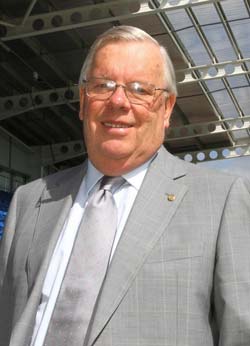 Chesterfield FC Chairman, Barrie Hubbard