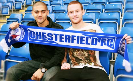 Kelvin Lomax and Deane Smalley complete loan signings for Chesterfield FC