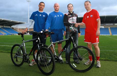 Injured Spireite Players told to get on their bikes