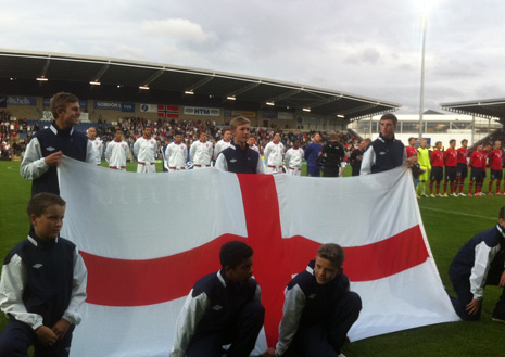 After the success of the U19 game at the ground, then the B2net, the club had declared themselves delighted to be asked to host this prestigious game by the FA 