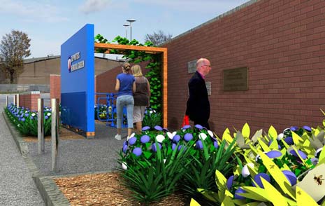 The fundraising initiative to raise £35,000 to build a Memorial Garden at Chesterfield FC's Proact Stadium has begun.